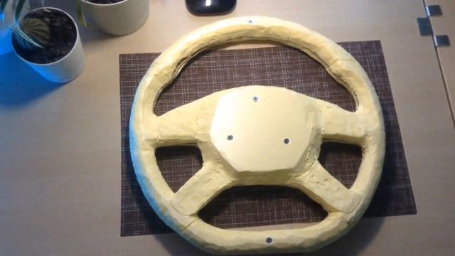Как сделать игровой РУЛЬ от ГЕЛИКА из КАРТОНА (С ТОРМОЗАМИ)