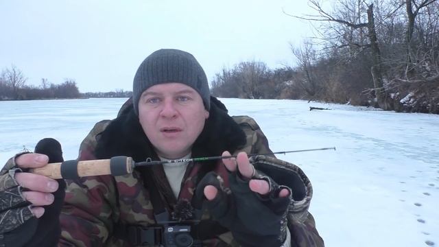 Зимние удочки для блеснения Lucky John C-Tech Perch, Team Salmo TRAVEL на судака, окуня, щуку