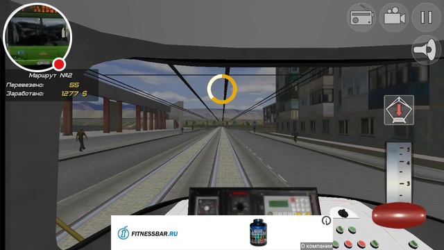 Стрим игры "Симулятор Трамвая 3D - 2018".