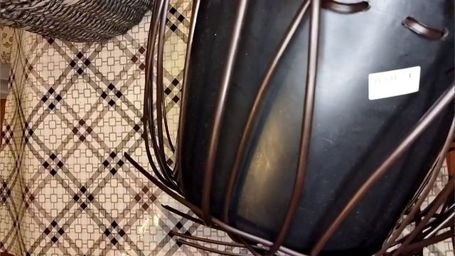 Плетеное кашпо из ротанга своими руками.