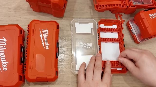 Обзор новых кейсов Milwaukee packout для органайзеров