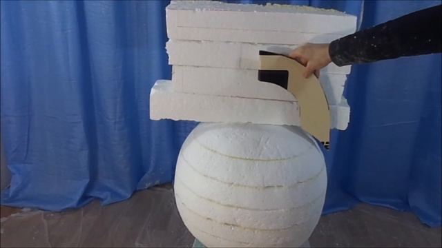 Мастер- класс  ПЕНОПЛАСТ (изготовление простых скульптур) ГИРЯ