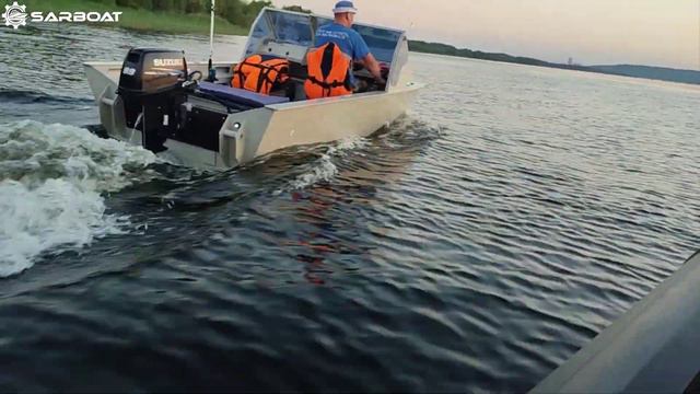 Лодка из ПНД пластика Вайпер 430 с Консолью