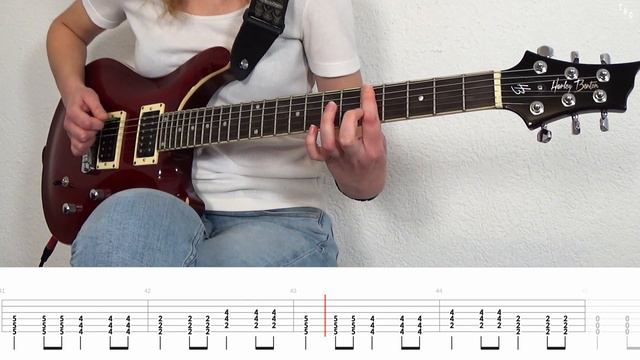Rammstein - Sonne | Guitar Tabs Tutorial
