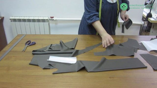 Мастер-класс. Пошив женского жакета. Часть 1. Раскрой, дублирование деталей