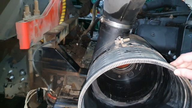 Замена ДВС КАММИНЗ на ЯМЗ 238 КамАЗ 65117, континент