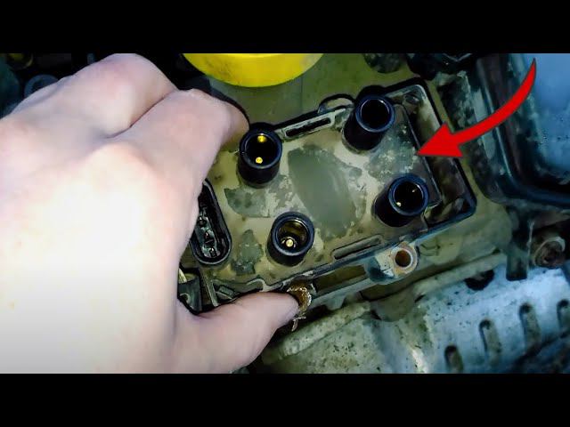 Замена катушки зажигания на Логане | Что будет если помыть свечи водой?