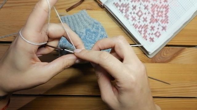 Жаккардовые носки. Мастер класс все от А до Я