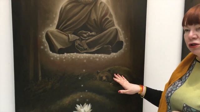 Инесса Картинцева о картине "Гений Серафима"