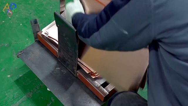 Загадочный процесс массового производства медной черепицы. Корейская традиционная кровельная фабрика
