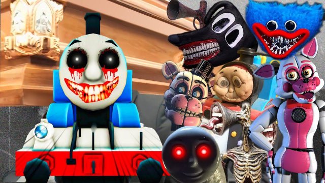 MEGAMIX | Siren Head | Thomas EXE | Mommy Long Legs |- Coffin Dance(Cover) PART 1