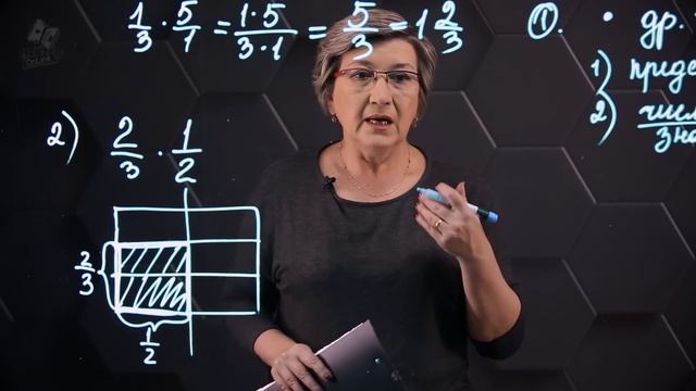 Умножение обыкновенных дробей и смешанных чисел. 5 класс.
