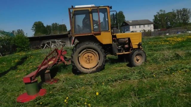 Открыли СЕЗОН 2021 Покоса.Косим траву. Косилка ВИРАКС 1.65 и ТРАКТОР Т-25