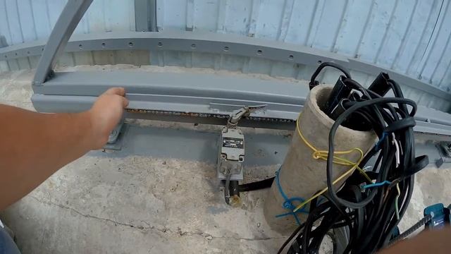 Откатные ворота с приводом и автоматикой своими руками.