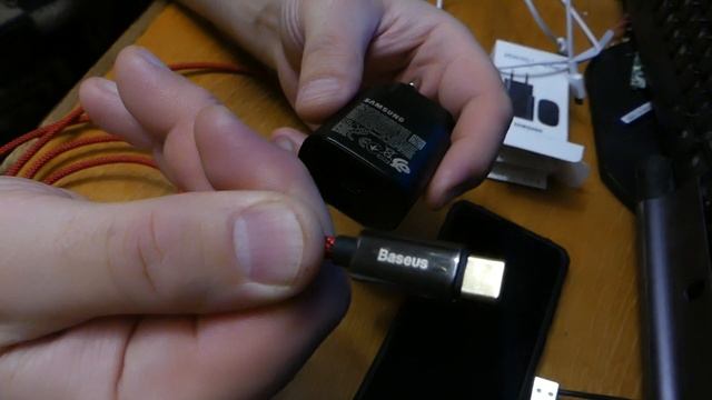 Сетевое зарядное устройство Samsung EP-TA800NBEGRU 25W Travel Adapter Black