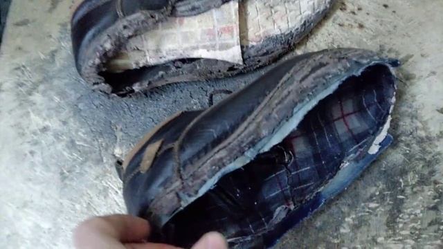 Замена подошвы на обуви, простая видео инструкция от А до Я