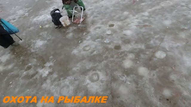 ЛОВЛЯ КАРПА ЗИМОЙ СО ЛЬДА
