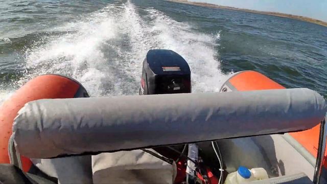 РИБ river boats 430 и nissan marine 30