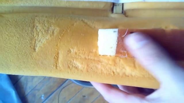 Восстановление поролона автомобильного сиденья