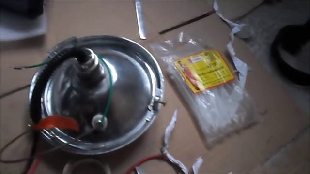 Установка Ксенона на Мопед "АЛЬФА"