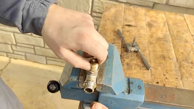 Пескоструй из продувочного пистолета. Интересная идея