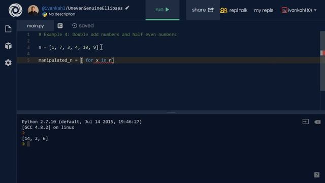 Python List and Dictionary Comprehensions