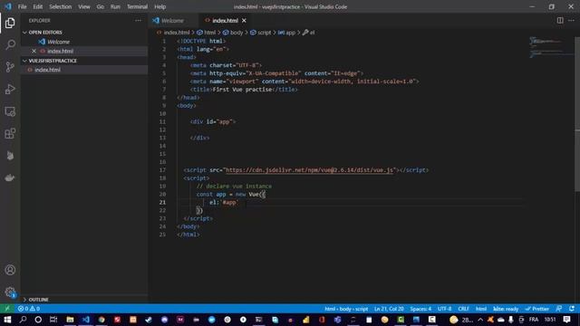 Vue Instance