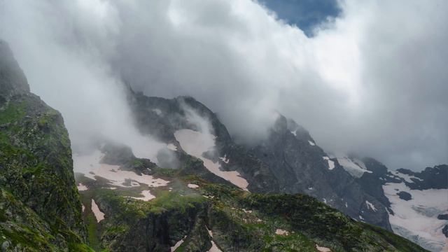 ОЗЕРО КЛУХОР И ПЕРЕВАЛ. Военно-Грузинская дорога