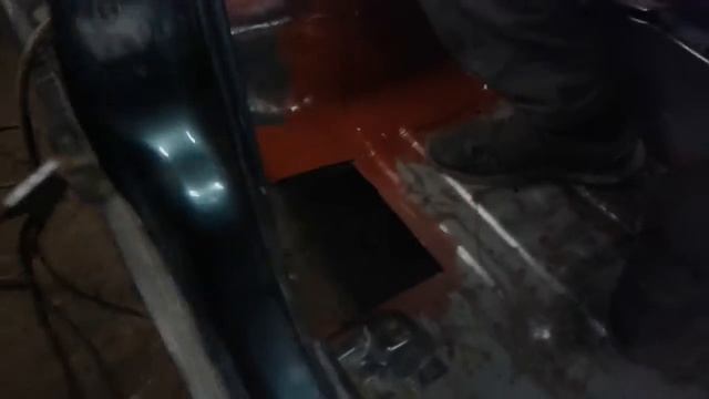 Внутренняя обработка днища после переварки.