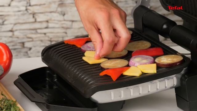 Рецепт овощного пирога в Tefal Optigrill