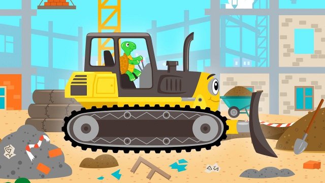 МАШИНКИ - Песня мультфильм загадка и игра для детей про животных