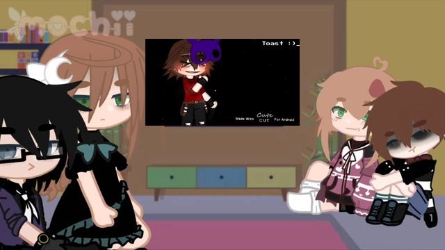 Past Aftons React To FNAF 4 Tormentors | Past Timeline | Gacha Club