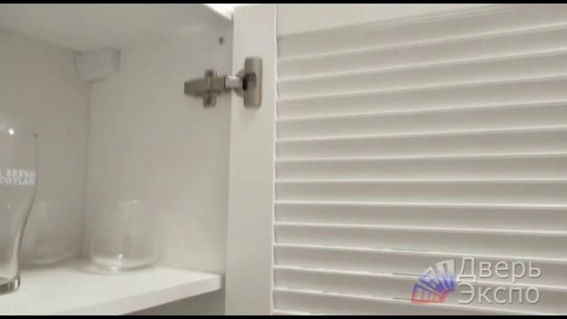 Жалюзийные двери: мебельные петли с доводчиком для жалюзийных дверок полки от ДверьЭкспо