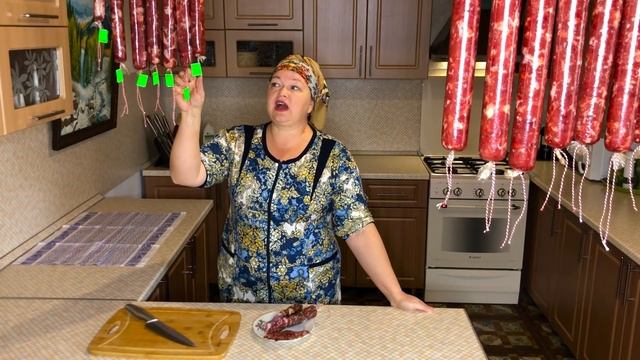СЫРОВЯЛЕНАЯ КОЛБАСА-САМАЯ ПРОСТАЯ В ПРИГОТОВЛЕНИИ СРЕДИ КОЛБАС! РЕЦЕПТ!