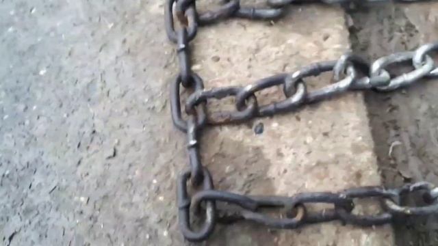 ЦЕПИ ПРОТИВОСКОЛЬЖЕНИЯ - ОСНОВНЫЕ РАЗМЕРЫ НА МТЗ 320.4