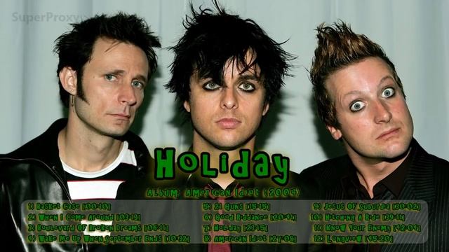 Лучшие хиты Green Day Greatest Hits