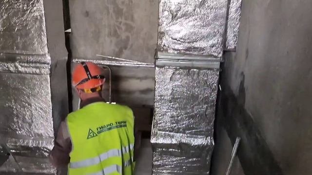 Монтаж вентиляции и воздуховодов.