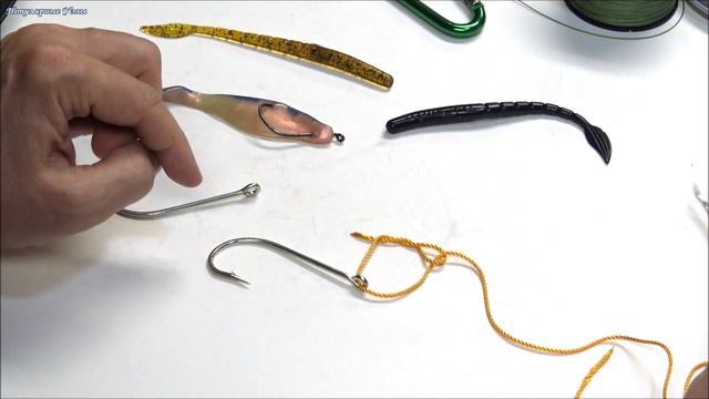Узел Давида Одинарный и Двойной Как привязать крючок @Popular_Knots