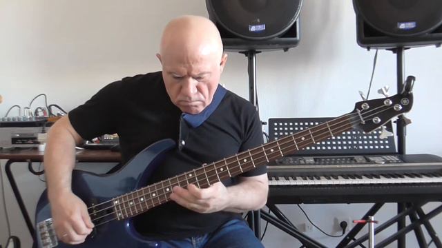 Deep Purple - Sail Away - Bass guitar cover
