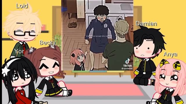 SPY X FAMILY REACT TO TIKTOKS (ITZ PEACHY SUNLIGHT)