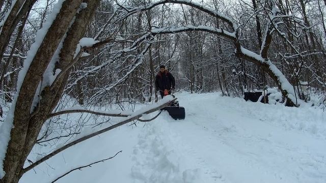 Чистка снега мотоблоком с отвалом, а Мотоблок мтз Беларус 09Н