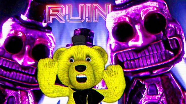 FNAF РУИНЫ МИЛЛИАРД МИНИ МЬЮЗИК МЕНОВ FNAF Ruin DLC PS5