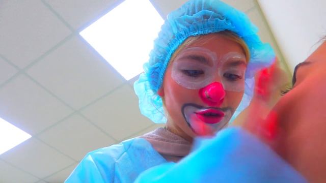 МАЛЯВКА КЛОУН БОИТЬСЯ ВРАЧЕЙ И УКОЛЫ!!