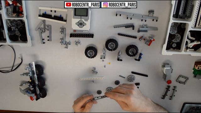 Инстукция по сборке Сумо EV3/Mega-Bot. Instruction robot lego Sumo.