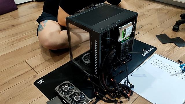 Сборка игрового ПК в корпус Аквариум