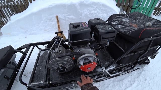 МОТОБУКСИРОВЩИК ТОФАЛАР 600 НА БАЗЕ СНЕГОХОДА ТАЙГА! РАСПАКОВКА, СБОРКА, ПЕРВЫЙ ЗАПУСК !