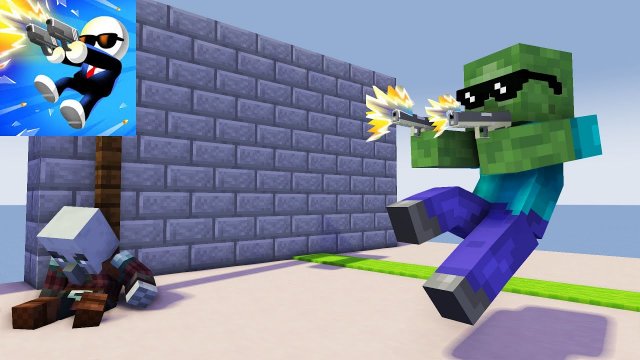Школа Монстров: JOHNNY TRIGGER Challenge - Майнкрафт Анимация