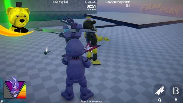 FNAF КООП 8 АНИМАТРОНИКОВ ПРОТИВ ДРУГ ДРУГА !!! ФНАФ ПЛЕЙ и КОТЕНОК ЛАЙК ИГРАЕМ за АНИМАТРОНИКОВ !!