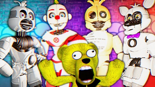 FNAF ШЕДОУ ФАНТАЙМ АНИМАТРОНИКИ СУЩЕСТВУЮТ НАШЕЛ СЕКТЕРНУЮ КОМНАТУ в ПИЦЦЕРИИ ЧИКИ ФНАФ !!!