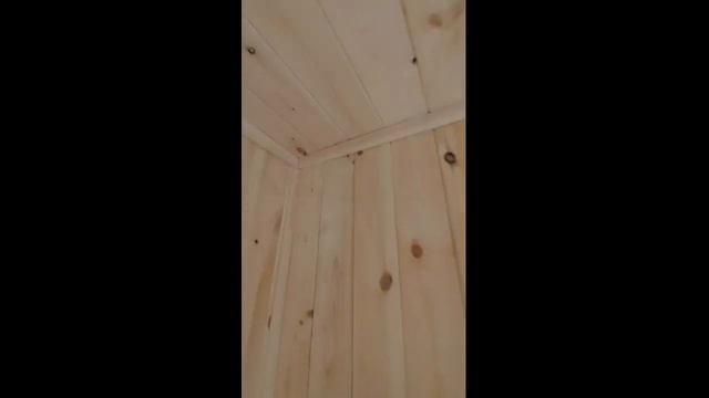 Баня 4,5х5 из керамзитных блоков на 3 отделения: мойка/парильная/комната отдыха.